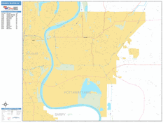 Council Bluffs Digital Map Basic Style